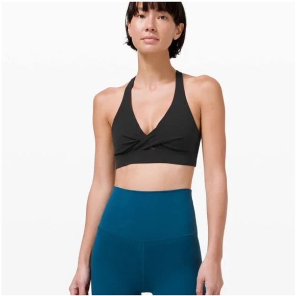 Lululemon Black Sweet Awakenings Bra - Picture 2 of 4